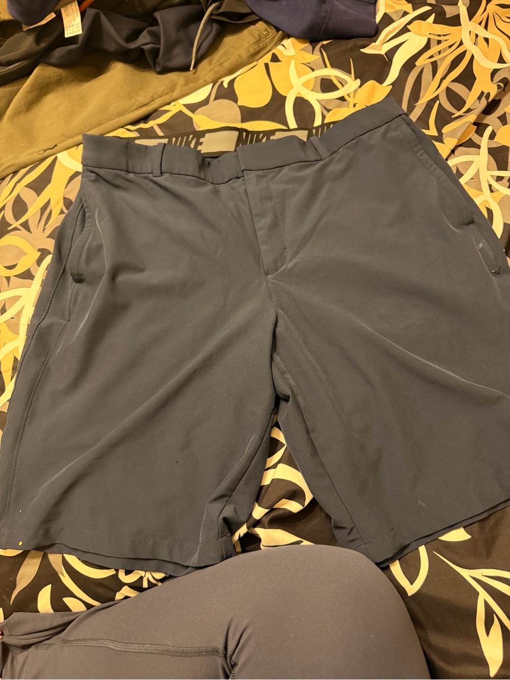 Men's Black Performance Golf Shorts Friday fit 36 size